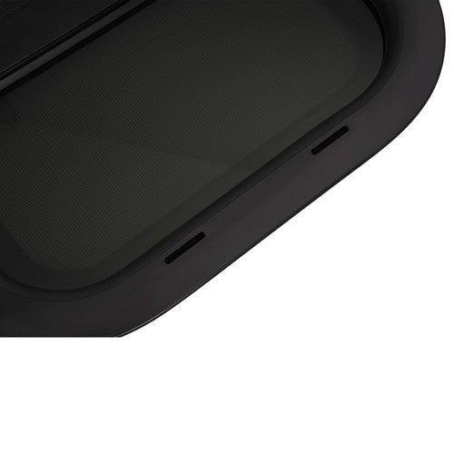 RV Replacement Windows Black 14 W x 16 H Teardrop Style Vertical Slide 2 Pack
