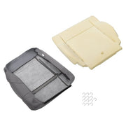 DURAFORCE Suit For Jeep Wrangler 2007-2012 Passenger Bottom Seat Cover&Foam Cushion Gray