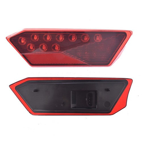 DURAFORCE Nice Red LED Tail lights For Polaris RZR 1000 Tubro Pair XP 900 900s Platics USA