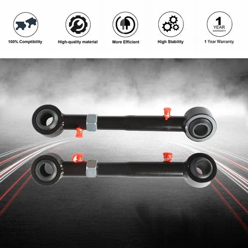 DURAFORCE Front Sway Bar Links Disconnects 2.5-6" lifts Fit For Jeep Wrangler JK JKS 07-18