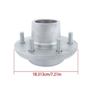 DURAFORCE For 5200-6000lbs Spindle w/ Bearings 2 Sets 6 on 5.5" Galvanized Trailer Hub Kit