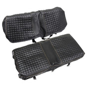 DURAFORCE Golf Cart Diamond Seat Cover Kit For Club Car Precedent Seat Cushion Black