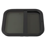 DURAFORCE 2PCS Tempered Glass 17.5" x 15.5" RV Window Vertical Slider For Camper Trailer