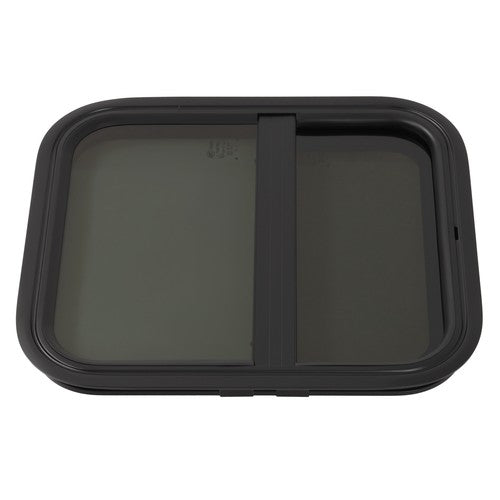 DURAFORCE 2PCS Tempered Glass 17.5" x 15.5" RV Window Vertical Slider For Camper Trailer