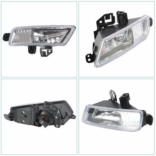DURAFORCE Front Bumper Left+Right Side Fog Light Assembly w/Switch For Honda CRV 2015-2016