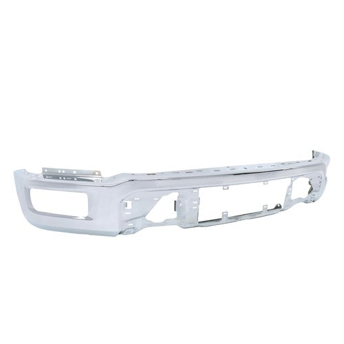 DURAFORCE Suit For Ford F-150 F150 2024-2025 Bumper Front Lower Chrome W/o Sensor Holes