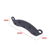 DURAFORCE BRAKE PAD KIT 10K-12K AXLE FOR K71-180-00 DEXTER CALIPER 2 WHEELS Semi-Metallic