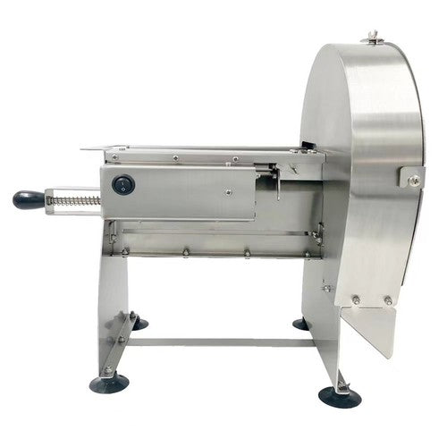 DURAFORCE 0-0.4'' Adj. Thickness Vegetable/Fruit Jerky Meat Slicer, Non-Slip Feet, Silver