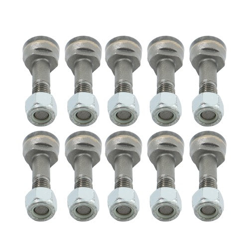DURAFORCE 10 pcs Stump Grinder Teeth Replacement For 1100 Stump Grinder Teeth
