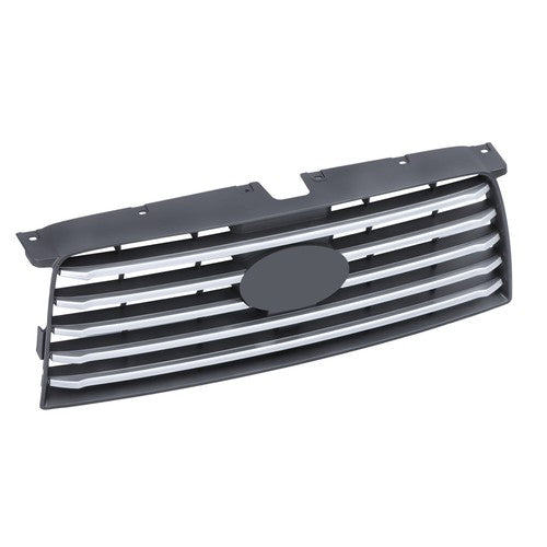 DURAFORCE For Subaru Forester 2006-2008 Plastic Front Bumper Upper Grille w/ Silver Trim