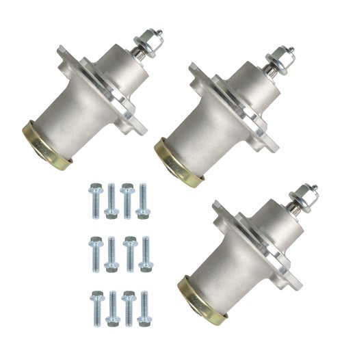 DURAFORCE 539112170 285-927 For Husqvarna EZ4217 4220 4624 3 Pack Lawn Mower Spindle 48"