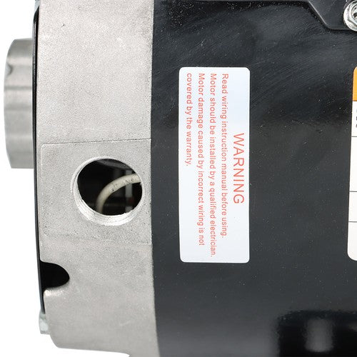DURAFORCE 5HP ODP Compressor Duty Electric Motor 1Phase 3450RPM 56HZ Frame 7/8" Shaft 230V