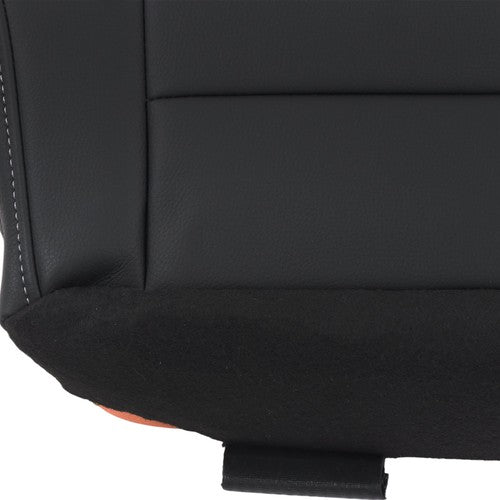DURAFORCE Leather Black For Chevy Colorado Canyon 2015-2022 Driver Side Bottom Seat Cover