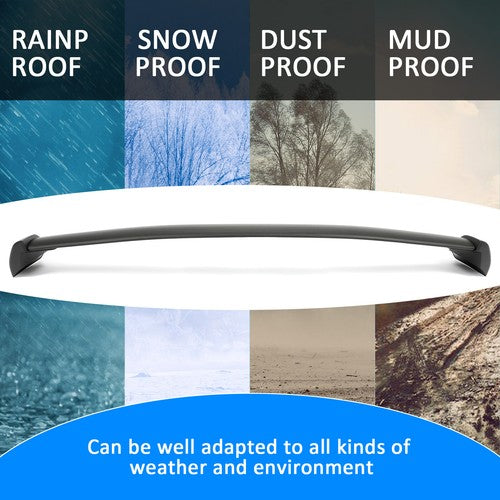 02-07 Subaru Impreza WRX STI Style Rear Window Roof Spoiler Wing