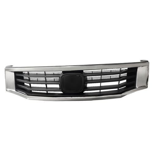 DURAFORCE Front Upper Bumper Grille Chrome Grill For Honda Accord 2008 2009 2010 HO1200189