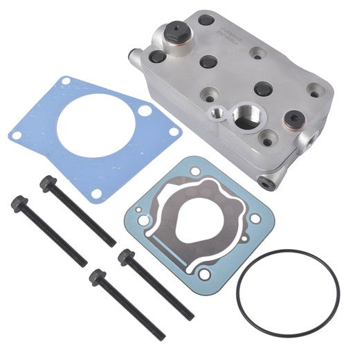 DURAFORCE Truck Air Brake Compressor Cylinder Head 0011305219 4123529222 Fits for Mercedes