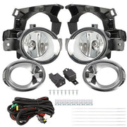 DURAFORCE Fog Light Assembly For Nissan Pathfinder 13-16 26915-3JA0A Right+Left w/Switch