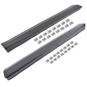 DURAFORCE Pair Front Lower Door Trim Molding Black for Cadillac XT5 2017-2025 Left & Right