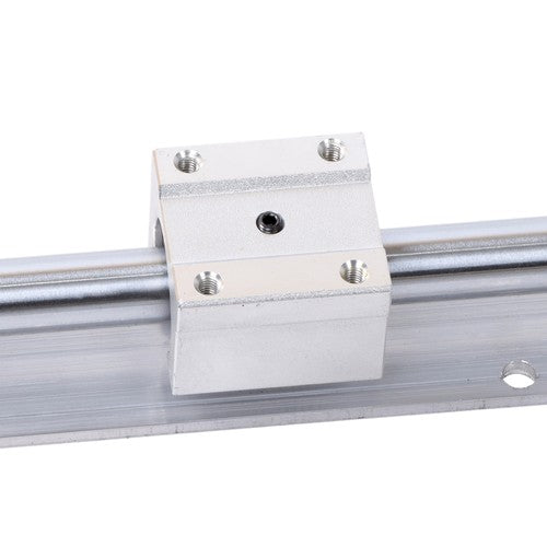 DURAFORCE 2PCS SBR16-2200mm Linear Guide Rails with 4Pcs SBR16UU Bearing Blocks