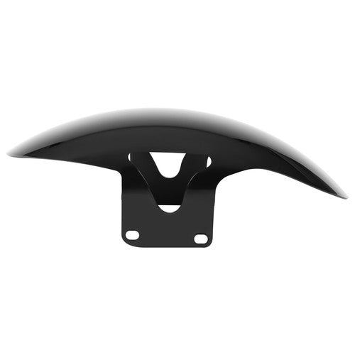 DURAFORCE Glossy Black Front Fender For Harley M8 Softail Fat Boy FLFB FLFBS 2018-2024