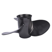 DURAFORCE Outboard Propeller 11.1"x13" Fits Tohatsu Nissan Engine 35-50HP 13 Tooth Black