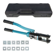 DURAFORCE Hydraulic Clamp Wire Crimper Battery Cable Crimping Tool New 16T+13Mold
