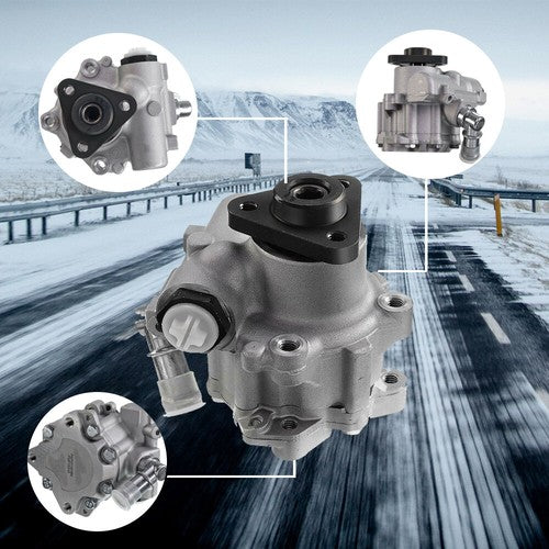 DURAFORCE Power Steering Pump Fit For BMW 330I 330XI 325CI 325XI 330CI 2.5L 3.0L 2001-2005