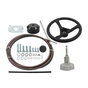 DURAFORCE Fit For Waterborne Vehicles 16FT Boat Rotary Steering System Outboard Kit US