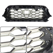 DURAFORCE Plastic Silver Bezel Fit For Toyota Tacoma 2016-2021 Front Upper Grille Assembly