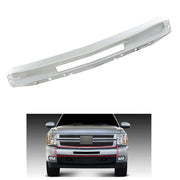 DURAFORCE Front Bumper Impact Face Bar For Silverado 1500 2007 2008 2009-2013 Chrome Steel