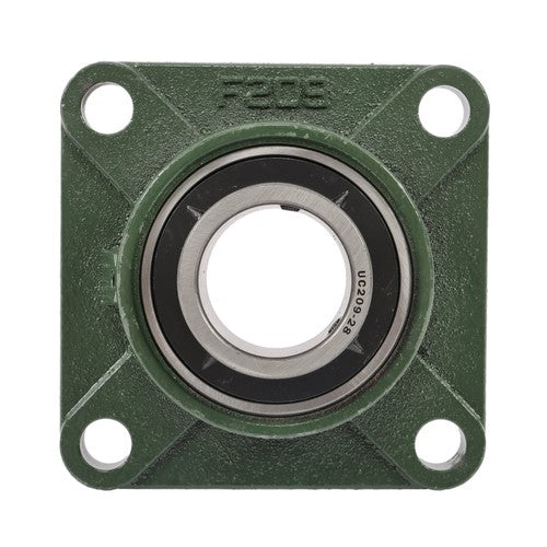 DURAFORCE 2 × UCP209-28 Pillow Block Flange Bearing 1-3/4" Bore 4 Bolt Solid Base