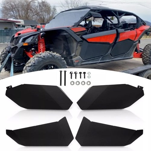 DURAFORCE Aluminum Lower Door Inserts Panels for Can Am Maverick X3 Max Turbo 2017-24 2021