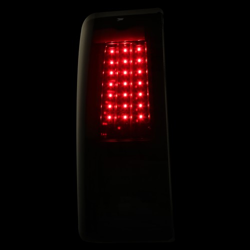 DURAFORCE Smoked Tail Light Assembly LED Brake Lamp For 2004-2015 Nissan Titan pickup