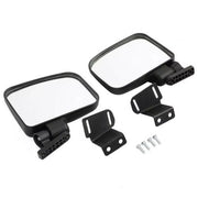 DURAFORCE New Durable Plastic Side Rear View Mirror Set For Polaris Ranger XP 900 2013-up
