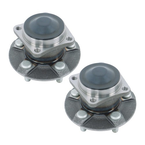 DURAFORCE FWD Pair Rear Wheel Bearing Hubs For Toyota Celica Corolla Matrix Pontiac Vibe