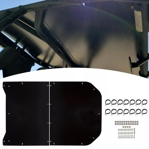 DURAFORCE Aluminum Top Black Roof For Can-Am Maverick MAX 1000 and Commander 1000 4 Door