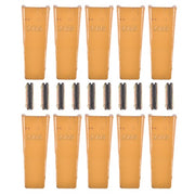 DURAFORCE 23 230 Series 230S Bucket Teeth with 23TF/23FP Flex Pins for Excavator 10 Piece