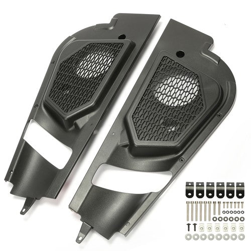 DURAFORCE Door Speaker Pod Pods Bracket Stereo Mount Kit for Can Am Maverick X3 2017-2023
