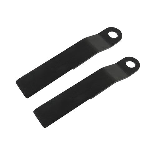 DURAFORCE Rotary Cutter Blades Heavy Duty AR400 For Bush Hog Skidsteer Replacement 2PCS