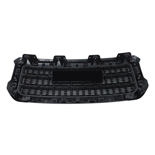 DURAFORCE Gloss Black Front Grille For GMC Sierra 2500HD 3500HD Denali 2015-2019 Plastic