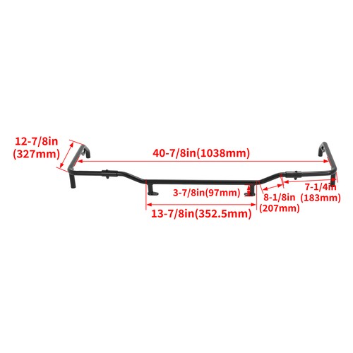 DURAFORCE Rear Steel Rack Extender For Polaris Sportsman 570 450 2014-2020 #2879717