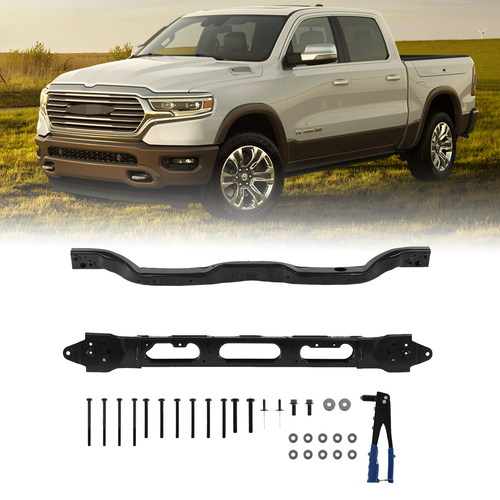 DURAFORCE For Ram 1500 2019-2025 Upper Radiator Support Core Tie Bar & Lower Crossmember
