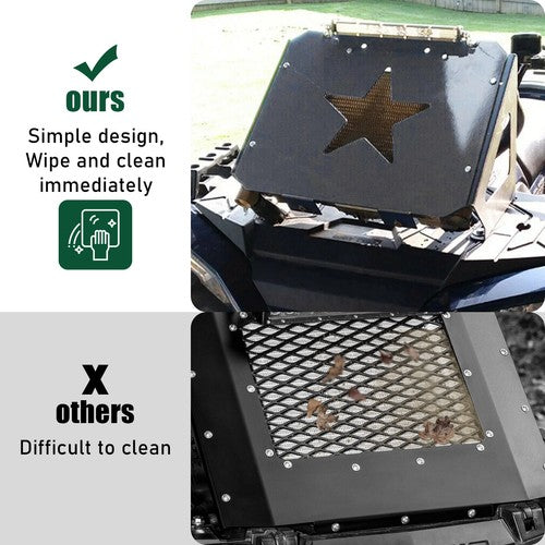 DURAFORCE For Polaris Sportsman 400 450 500 570 Radiator Relocation Kit Bracket All Years
