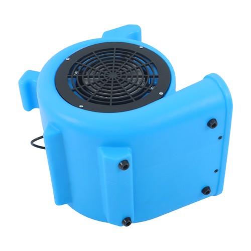 DURAFORCE Powerful 1/2HP 2200CFM 15ft 2-Position Carpet Dryer - Blue Fan