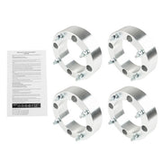 DURAFORCE 4X Wheel Spacers 4x156 2" 131mm 3/8"-24 For Polaris Sportsman Silver New