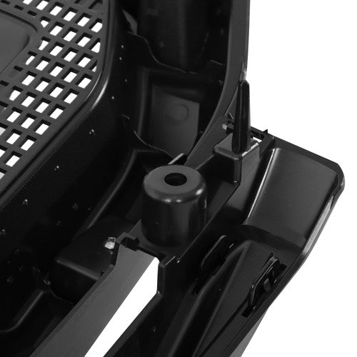 DURAFORCE Front Bumper Grille Plastic Gloss Black For Ford F250 F350 2020-2022 Super Duty