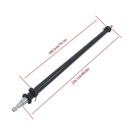 DURAFORCE For 6000lbs Trailer Axle Only Beam With Idler 74" Spring Center 89" Hub Face