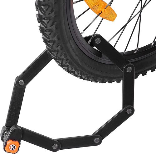 DURAFORCE Bike Motorcycle Lock For ECOTRIC Heavy Duty Anti Theft 85cm Password Steel Bars