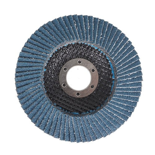 DURAFORCE Premium Zirconia Flap Disc Sanding Grinding 100Pack 80 Grit T29 4.5''x7/8''