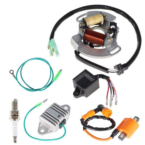 DURAFORCE For Yamaha Blaster YFS200 1997-2001 Ignition Spark Plug CDI Regulator & Stator